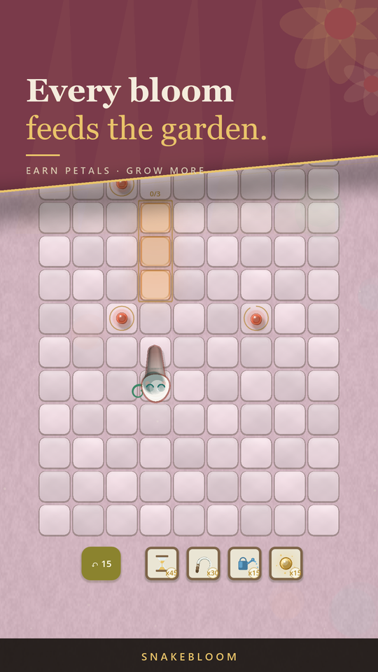 SnakeBloom gameplay screenshot 2