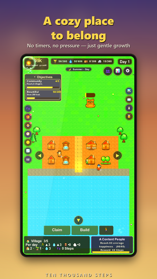Ten Thousand Steps gameplay screenshot 4